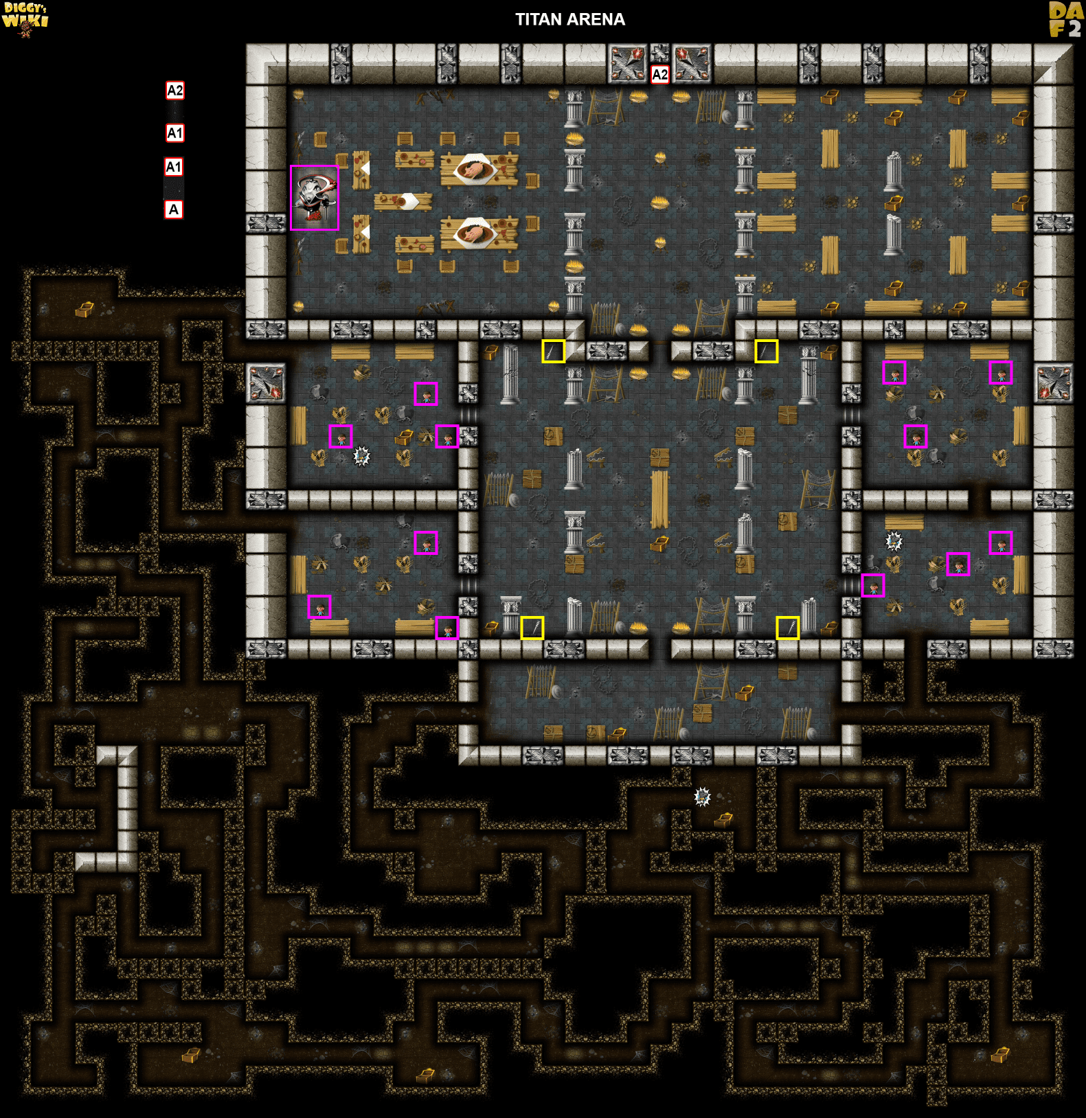 Sidequest Battlemaps: Deadly Arenas