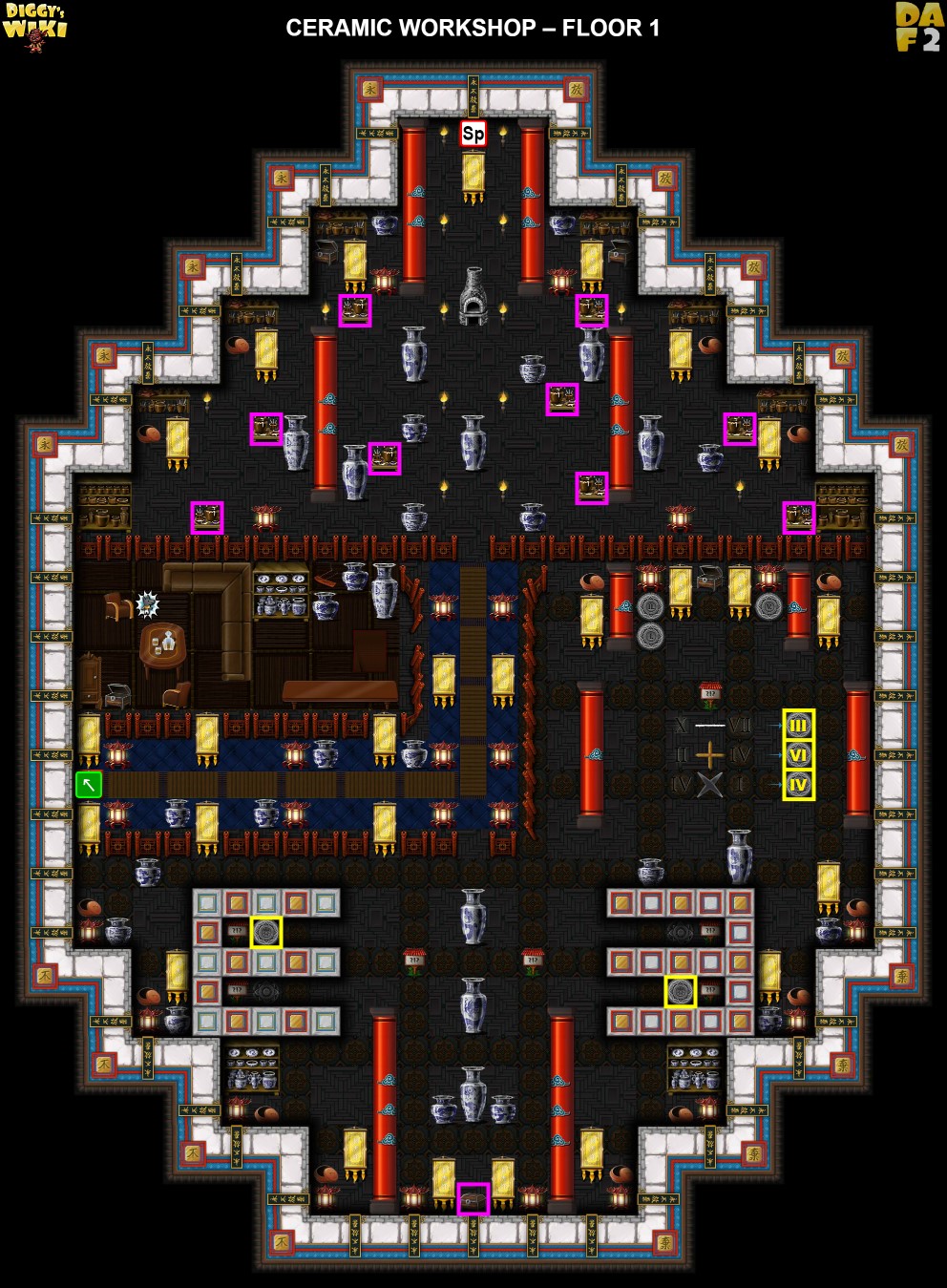 Ceramic Workshop Map 1