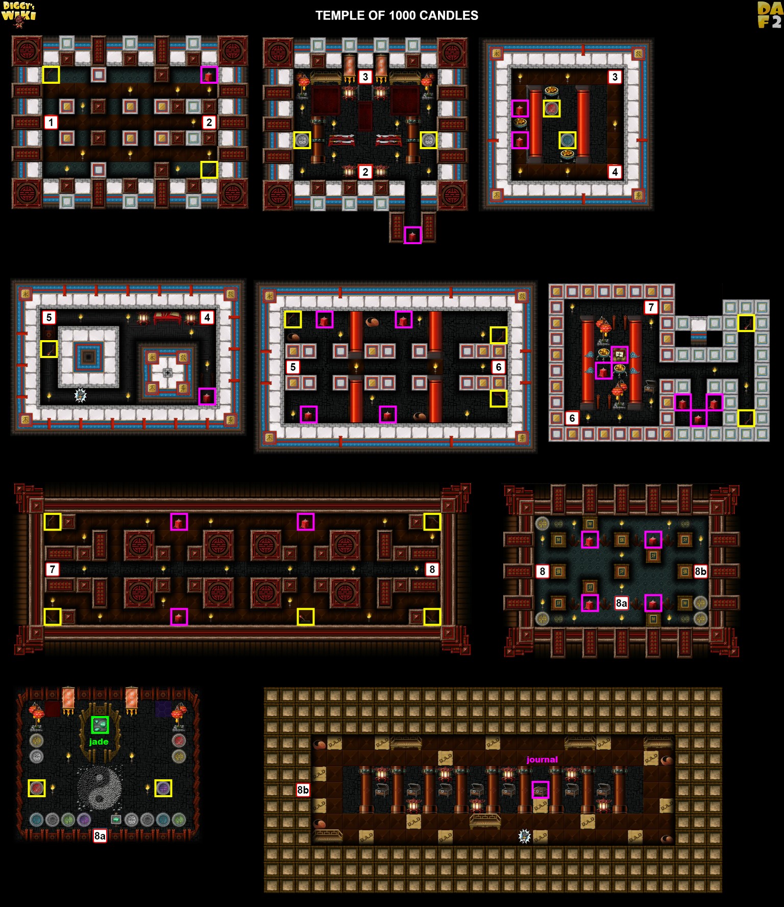 Temple Of 1000 Candles Map 2