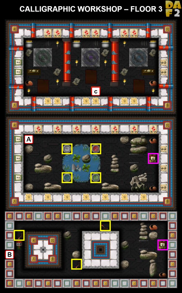 Calligraphic Workshop Map 3