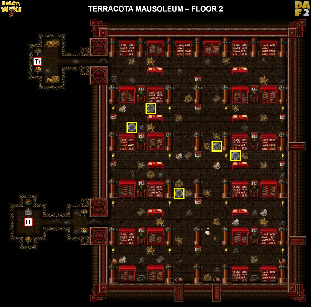 Terracota Mausoleum Map 2
