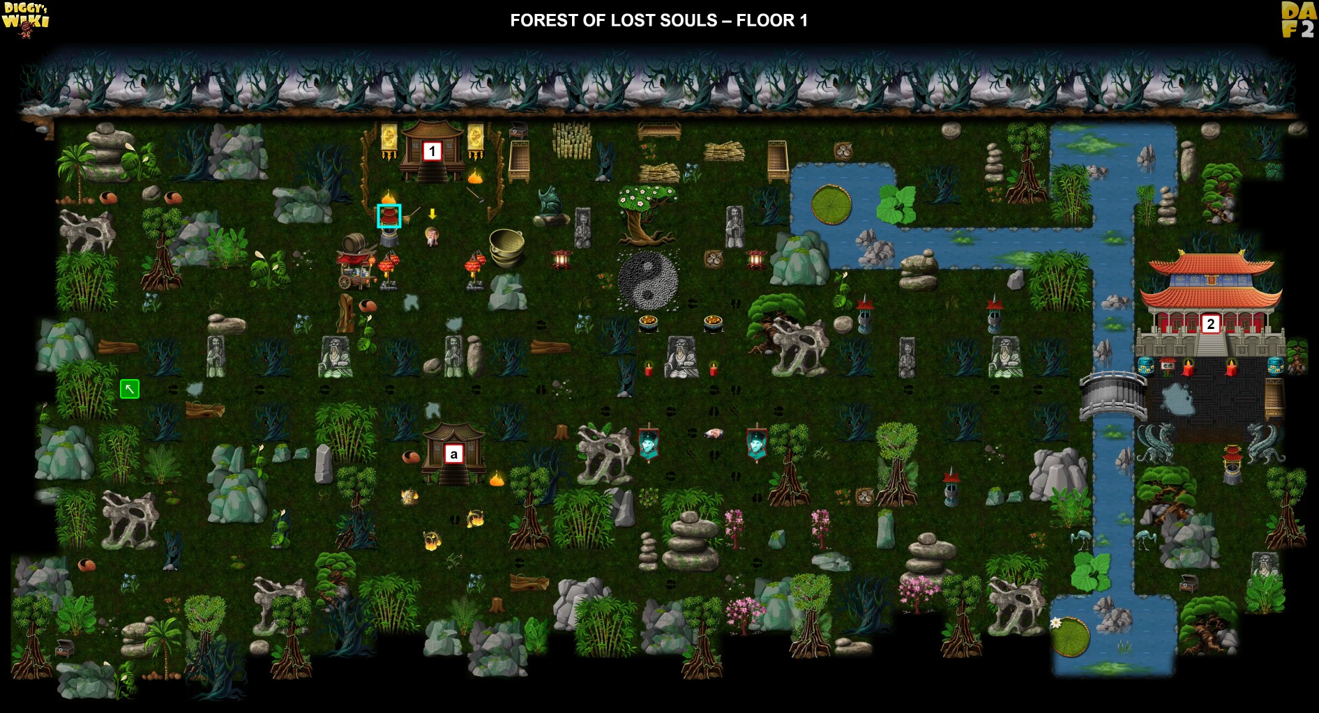 Forest Of Lost Souls Map 1