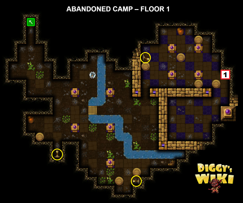 Abandoned Camp Map 1