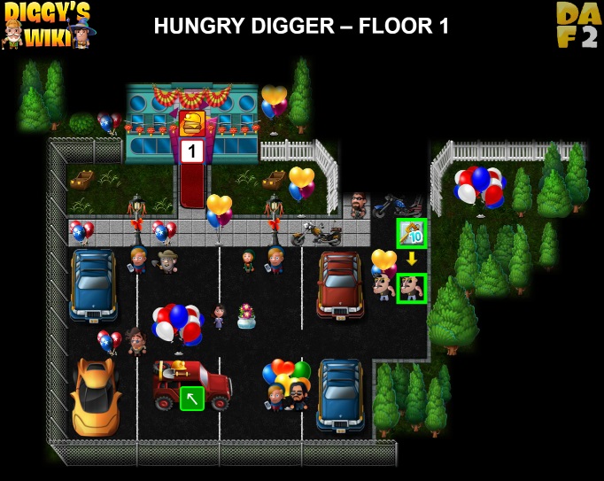 Hungry Digger Map 0