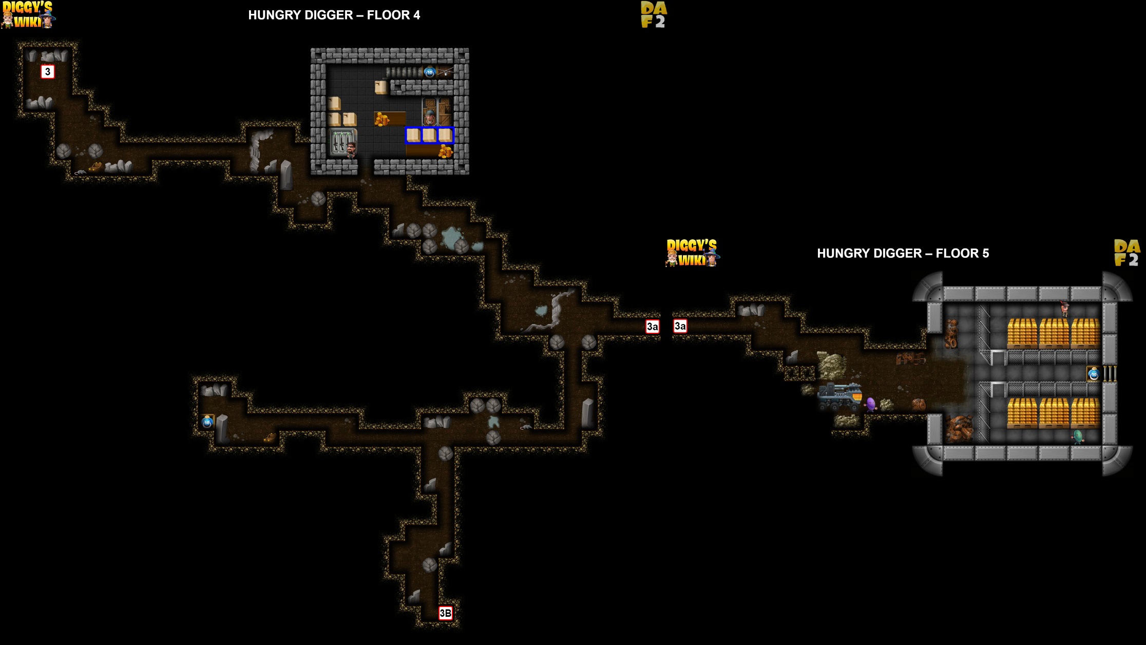 Hungry Digger Map 3