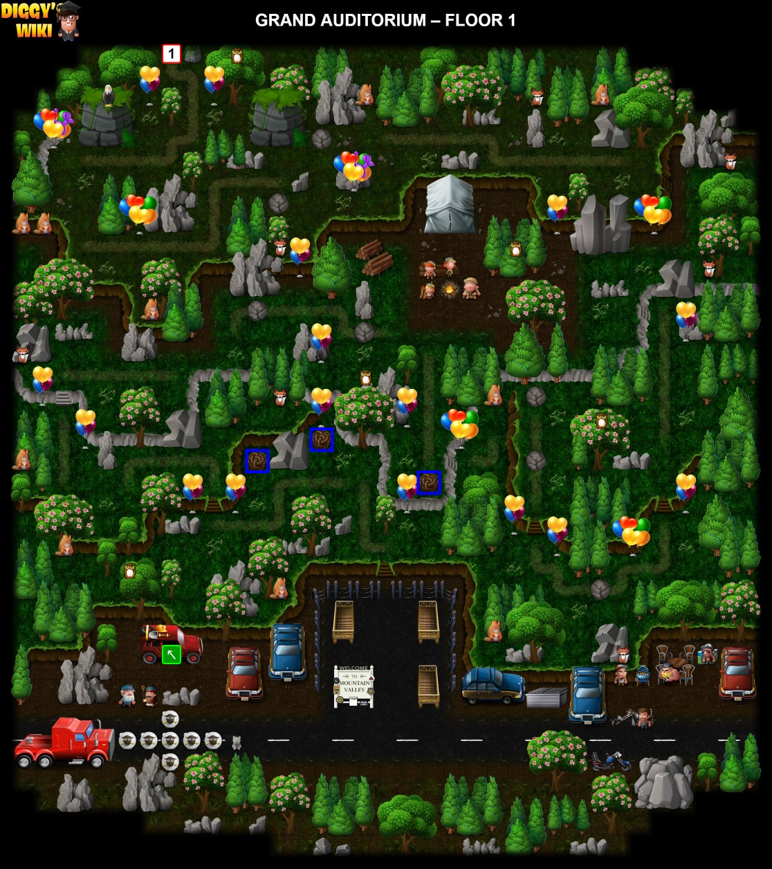 Grand Auditorium Map 0