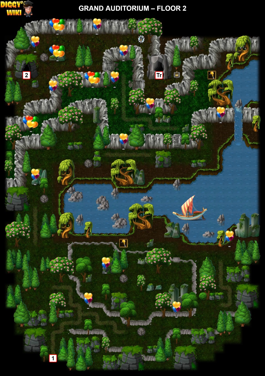 Grand Auditorium Map 1