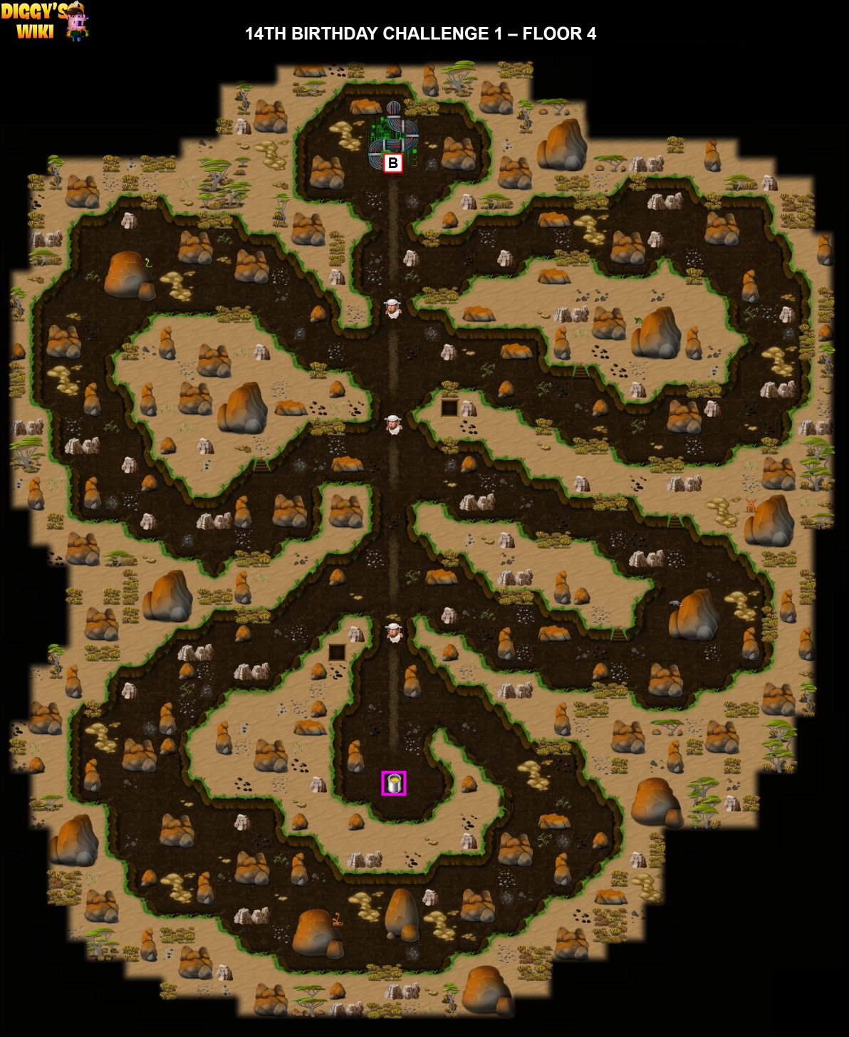 14th Birthday Challenge 1 Map 3