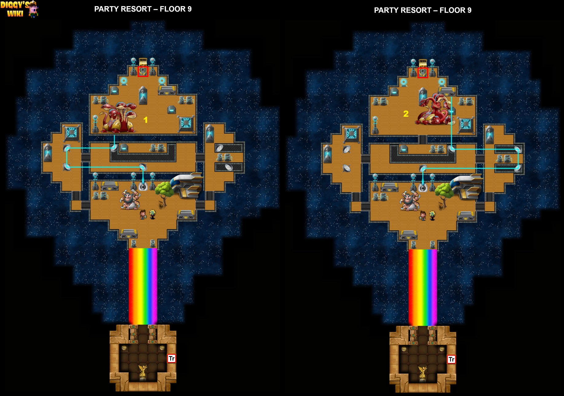 Party Resort Map 1