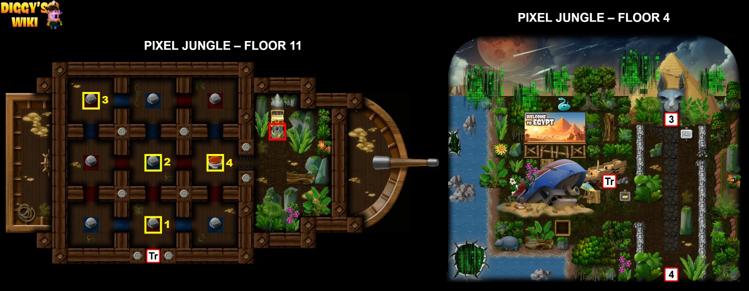 Pixel Jungle Map 3