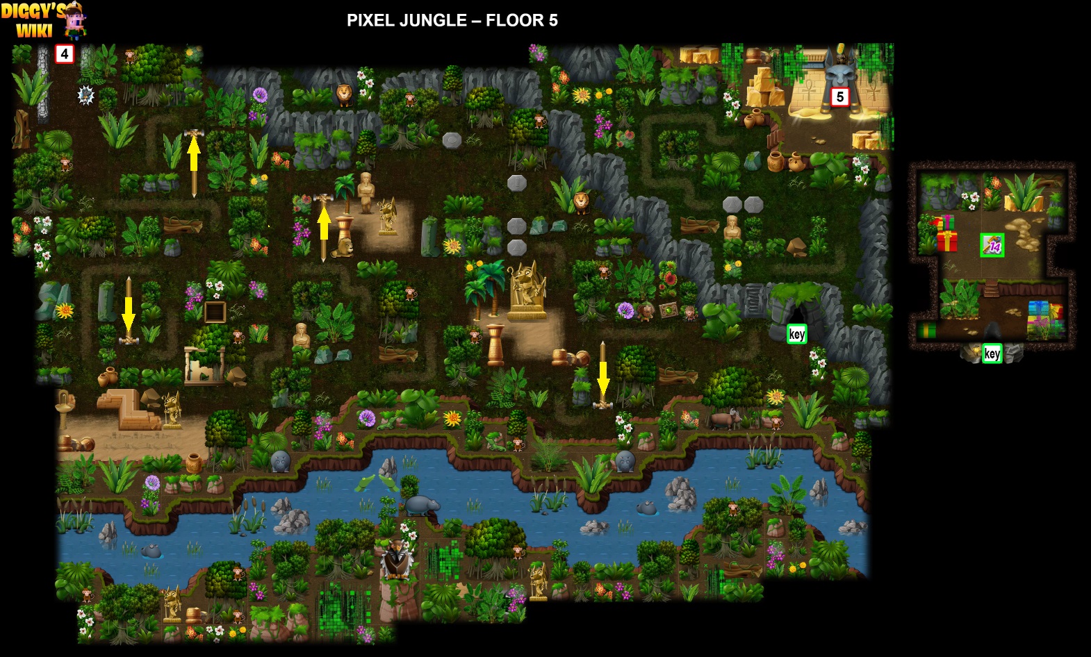 Pixel Jungle Map 4