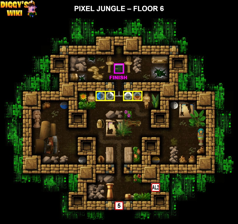 Pixel Jungle Map 5