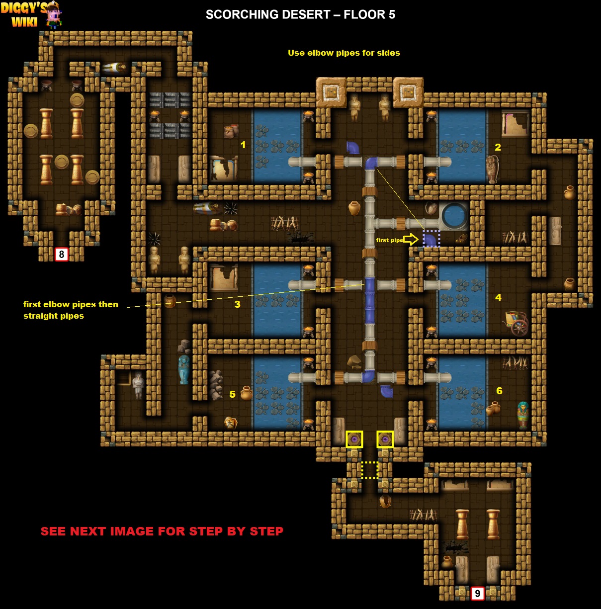 Scorching Desert Map 4