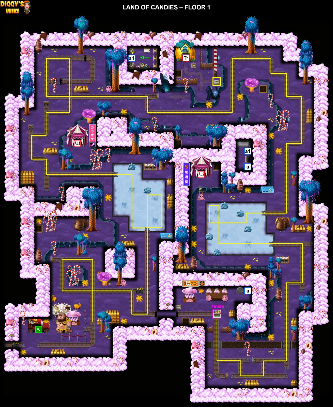 Land Of Candies Map 0