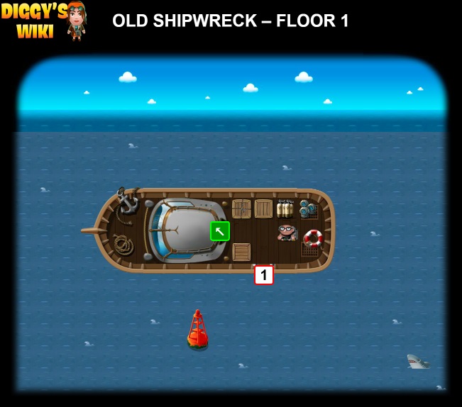 Old Shipwreck Map 0