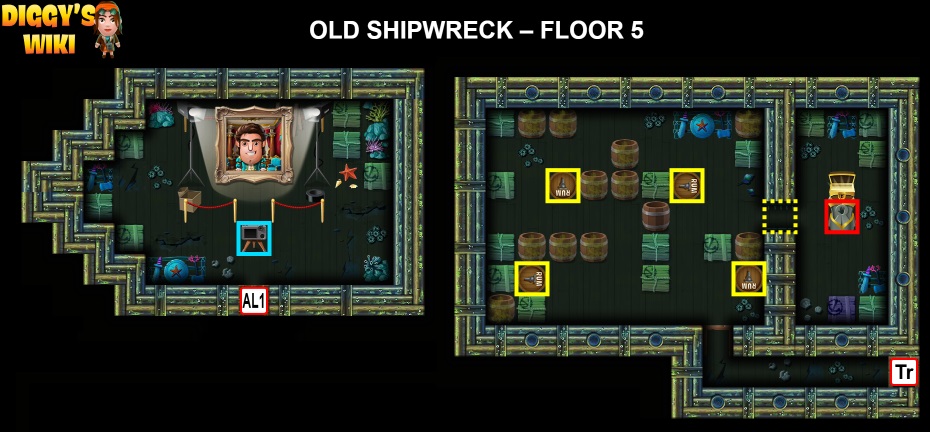 Old Shipwreck Map 4