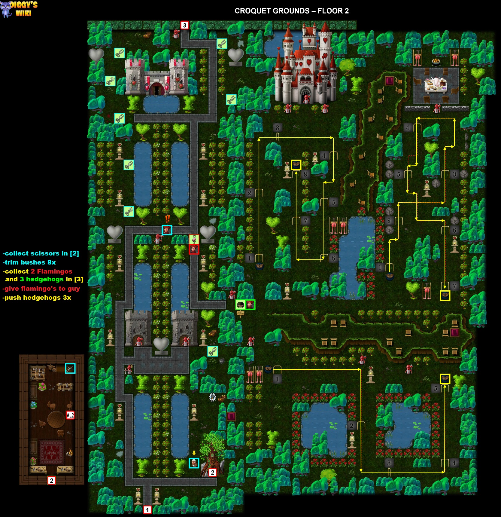 Croquet Grounds Map 1