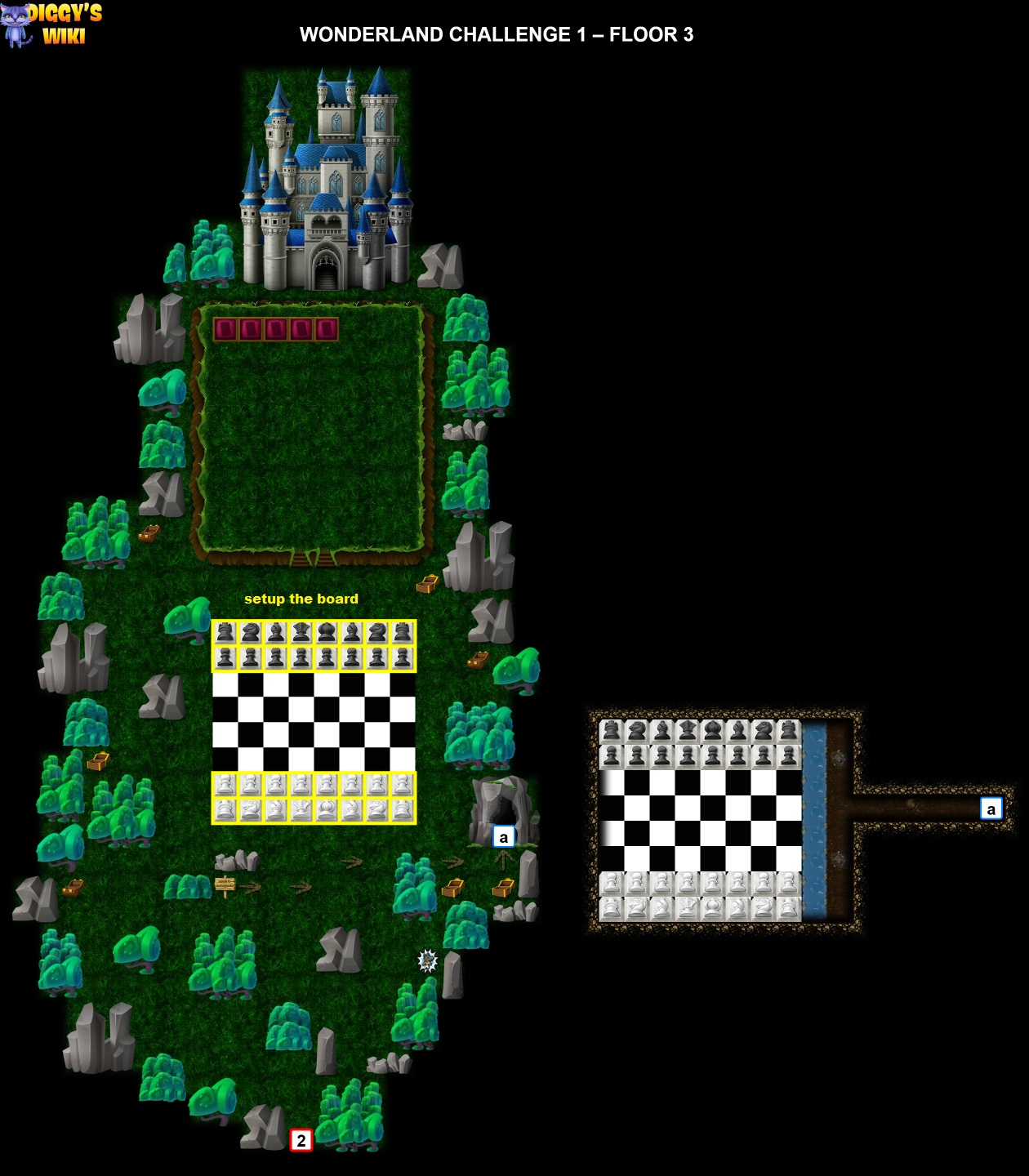 Wonderland Challenge 1 Map 2