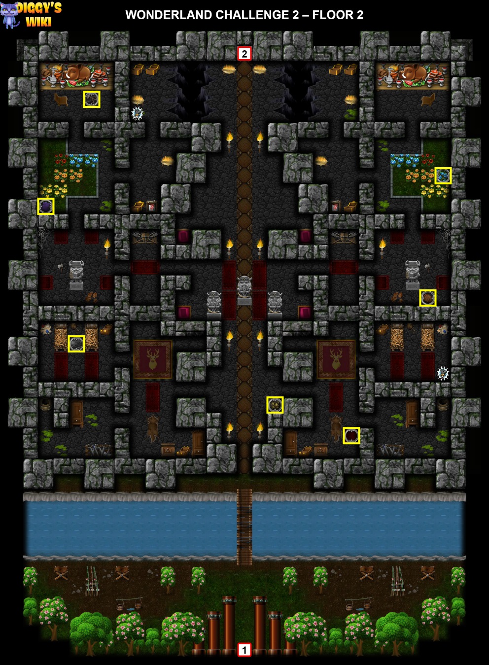 Wonderland Challenge 2 Map 1