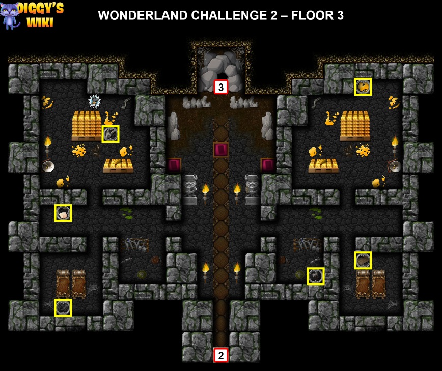 Wonderland Challenge 2 Map 2