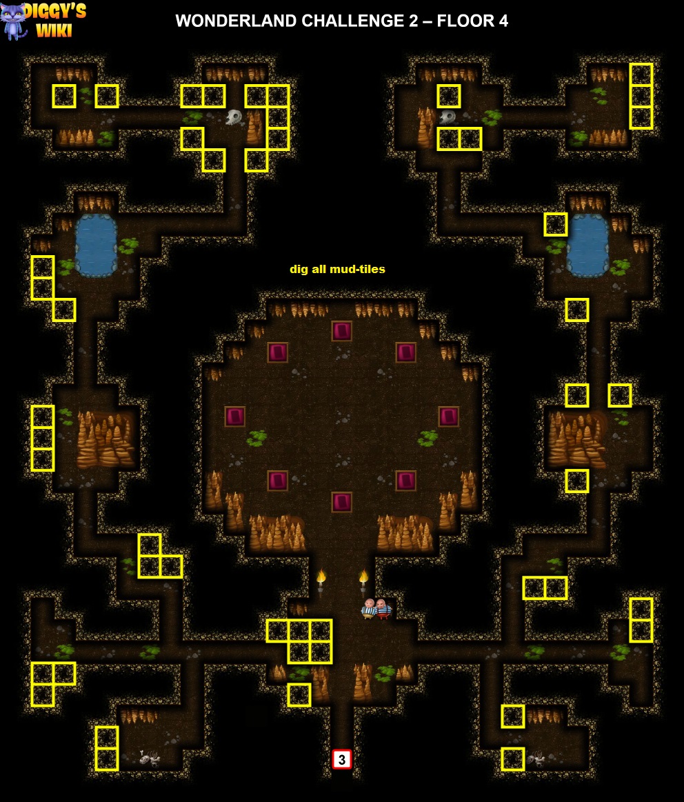 Wonderland Challenge 2 Map 3