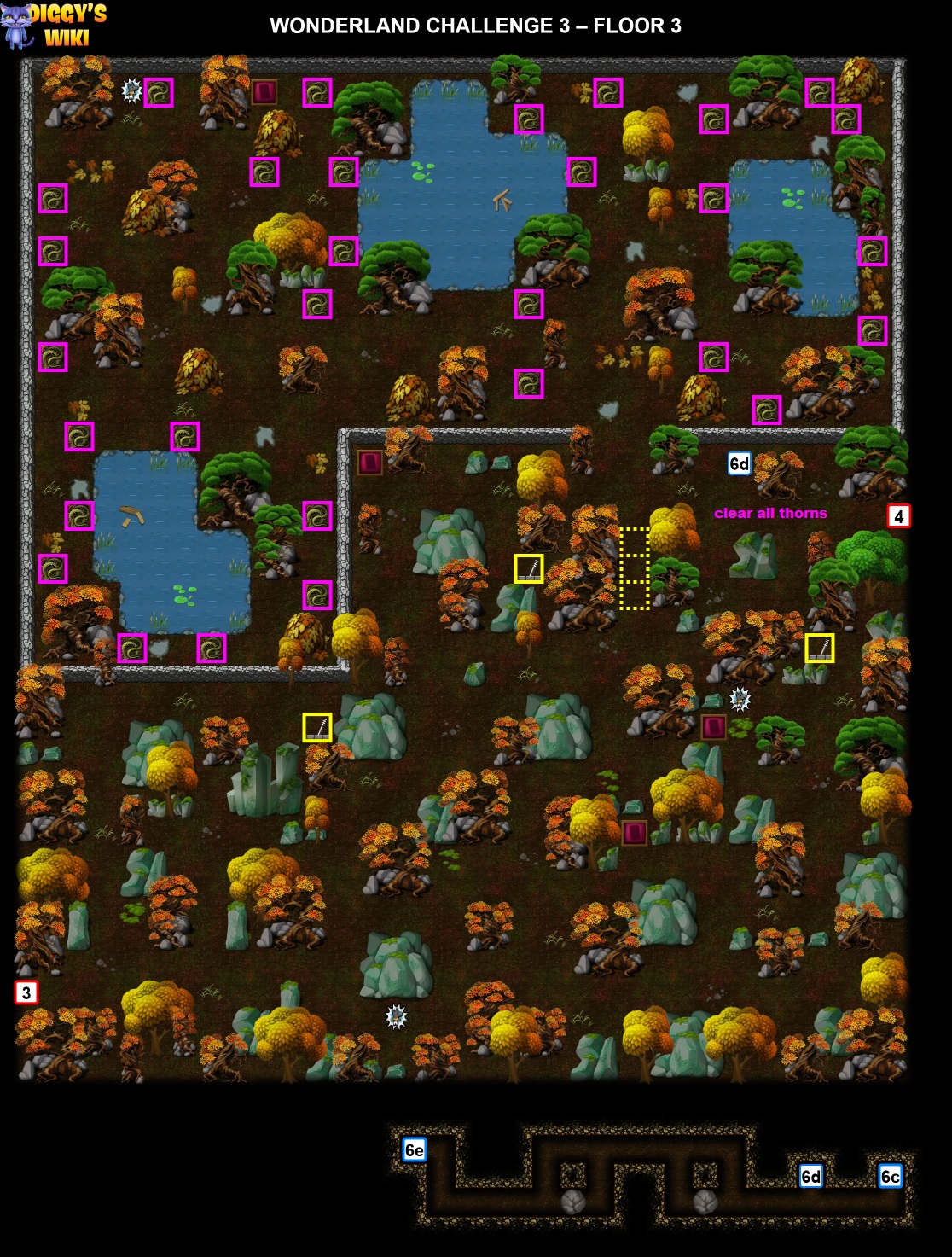 Wonderland Challenge 3 Map 2