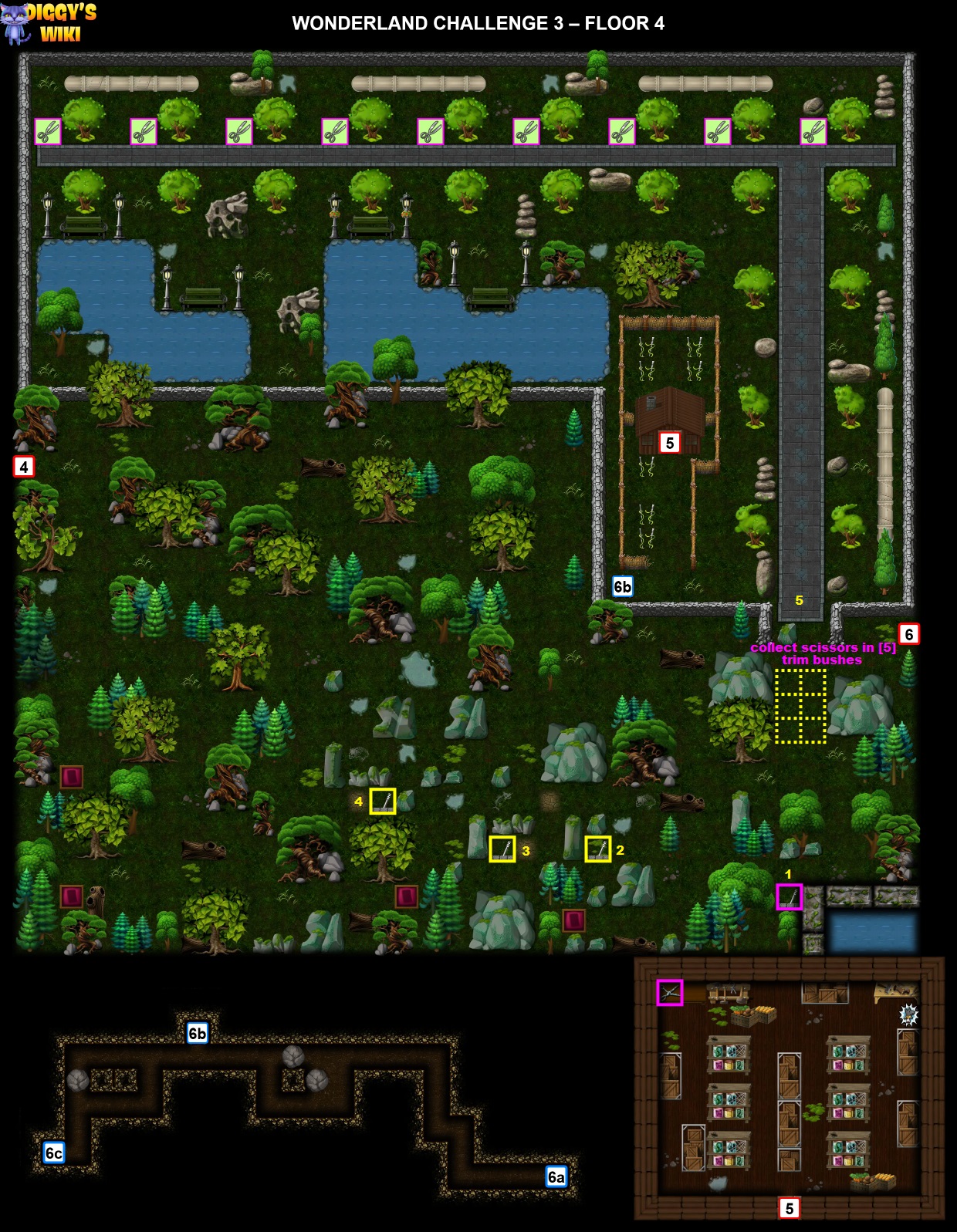 Wonderland Challenge 3 Map 3