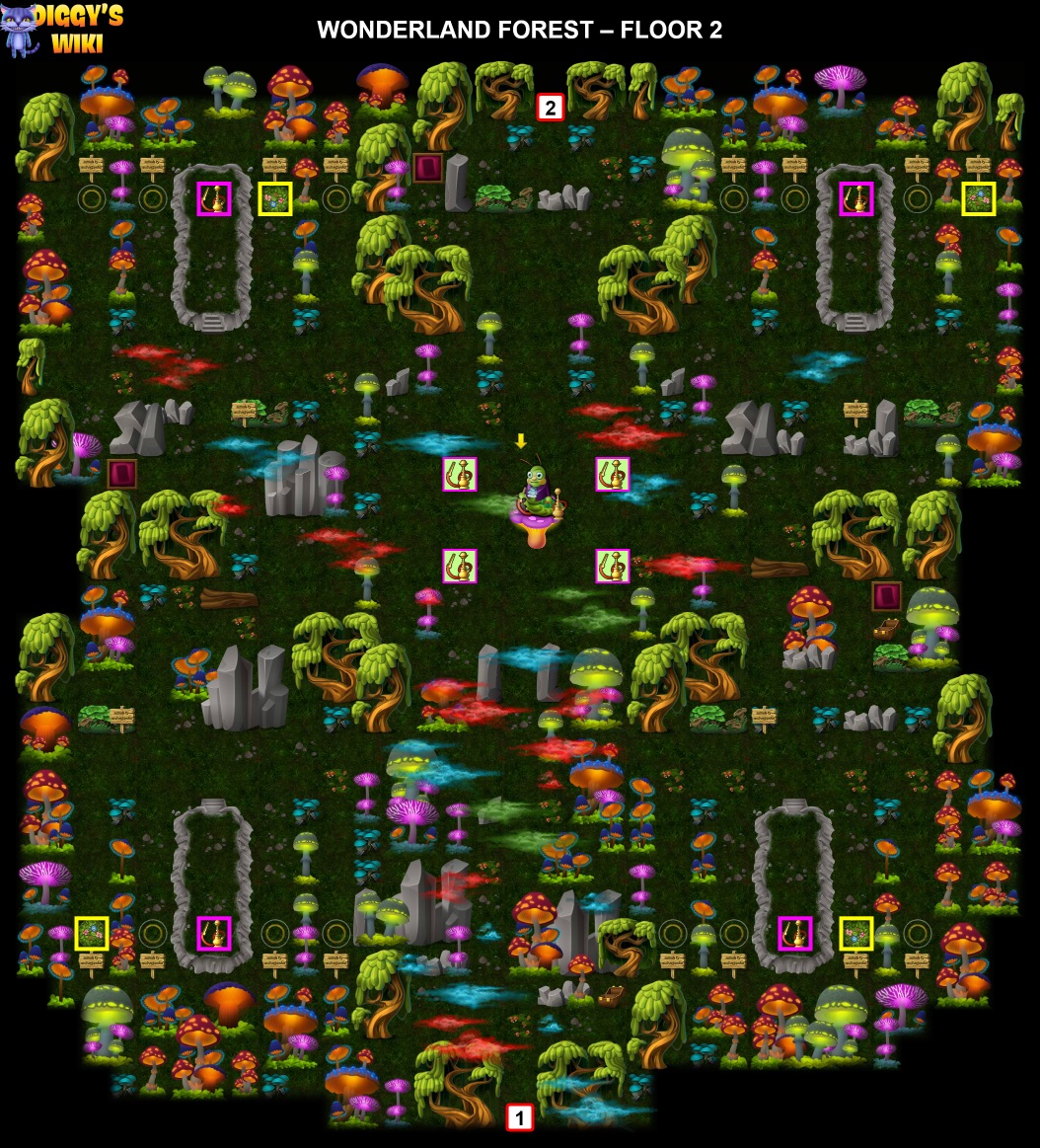 Wonderland Forest Map 1