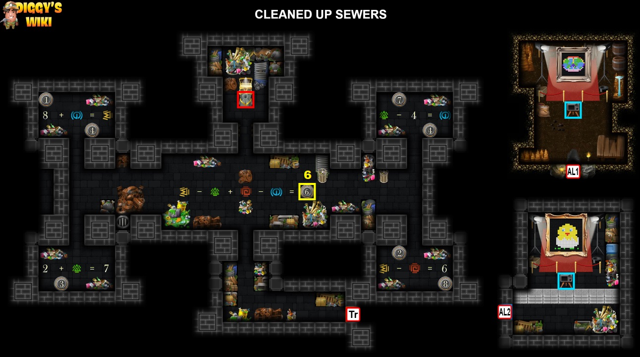 Cleaned Up Sewers Map 1