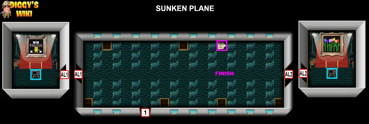 Sunken Plane Map 1