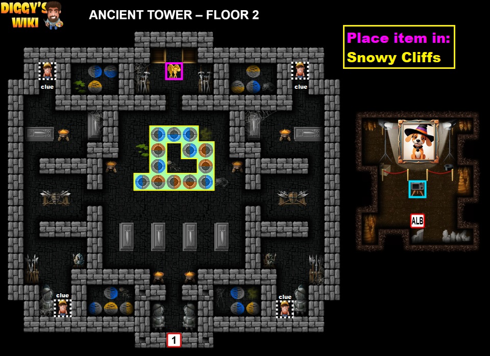 Ancient Tower Map 1