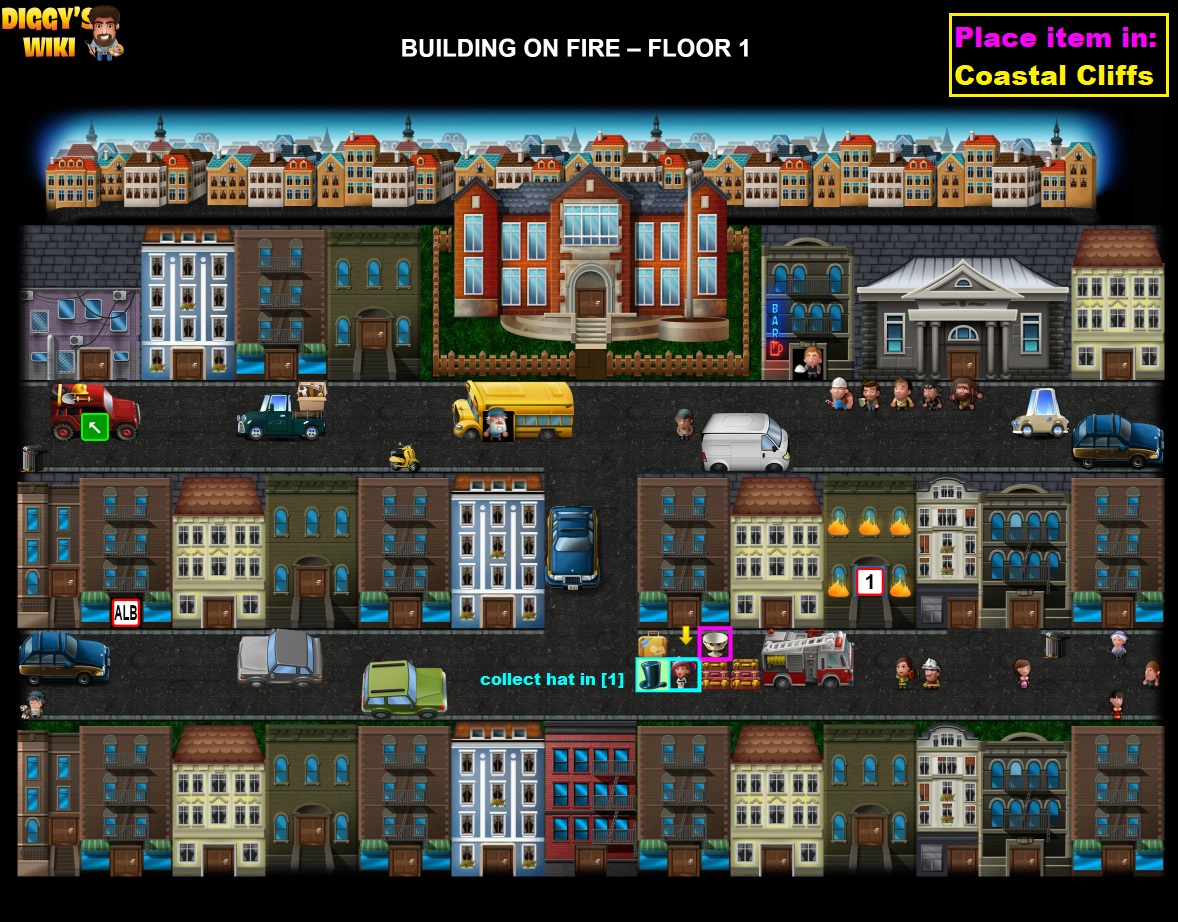 Building On Fire Map 0