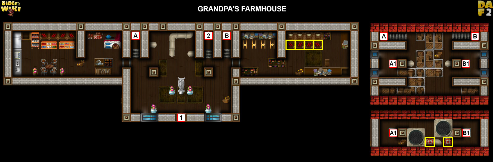 Grandpa's Farmhouse Map 1