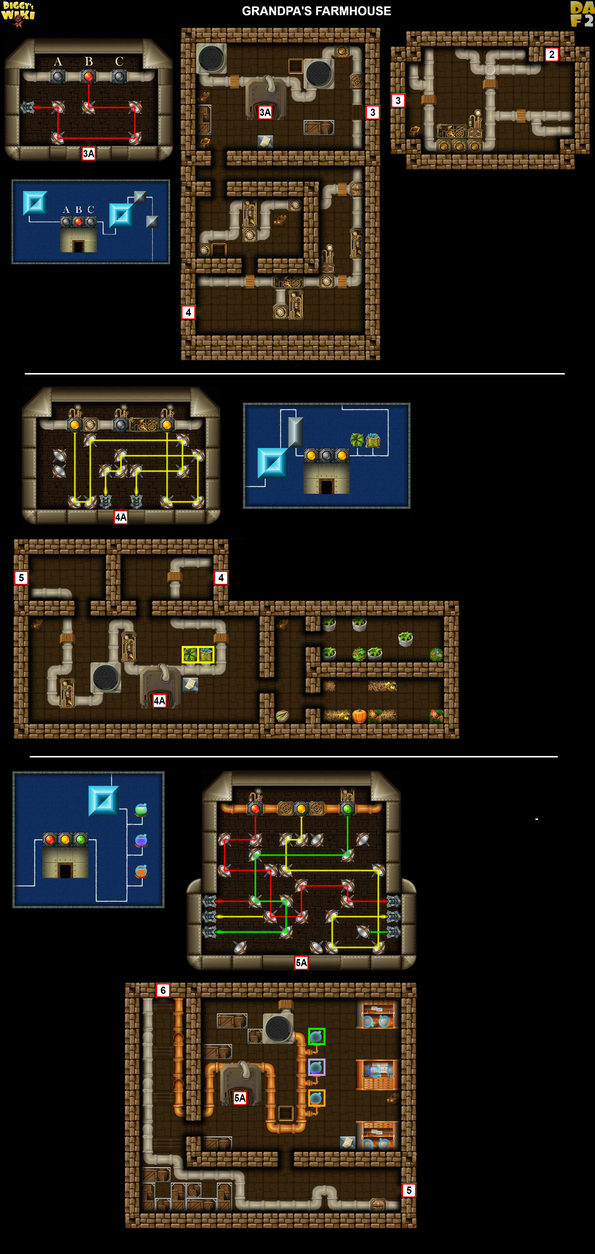Grandpa's Farmhouse Map 2