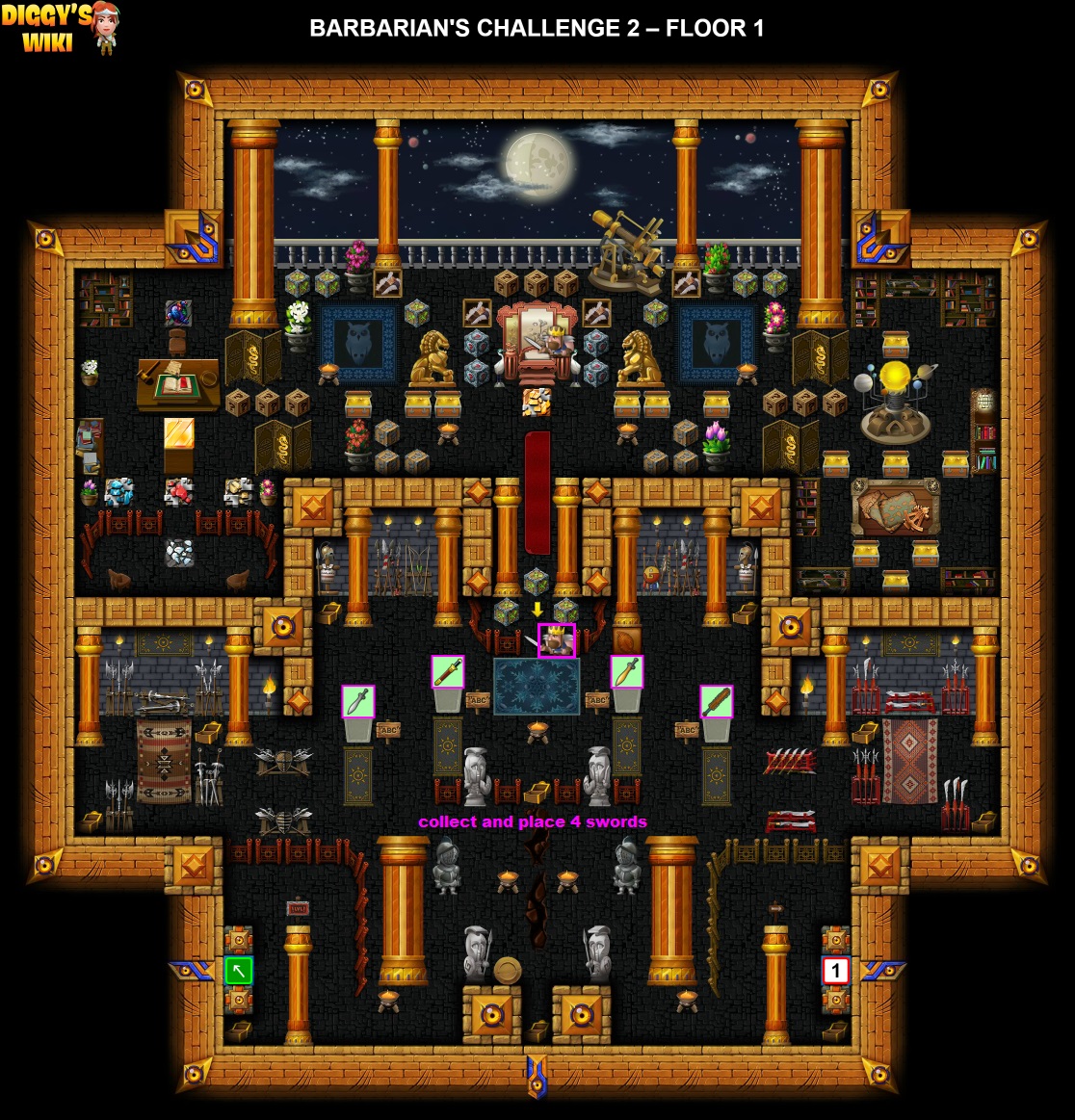 Barbarian's Challenge 2 Map 0