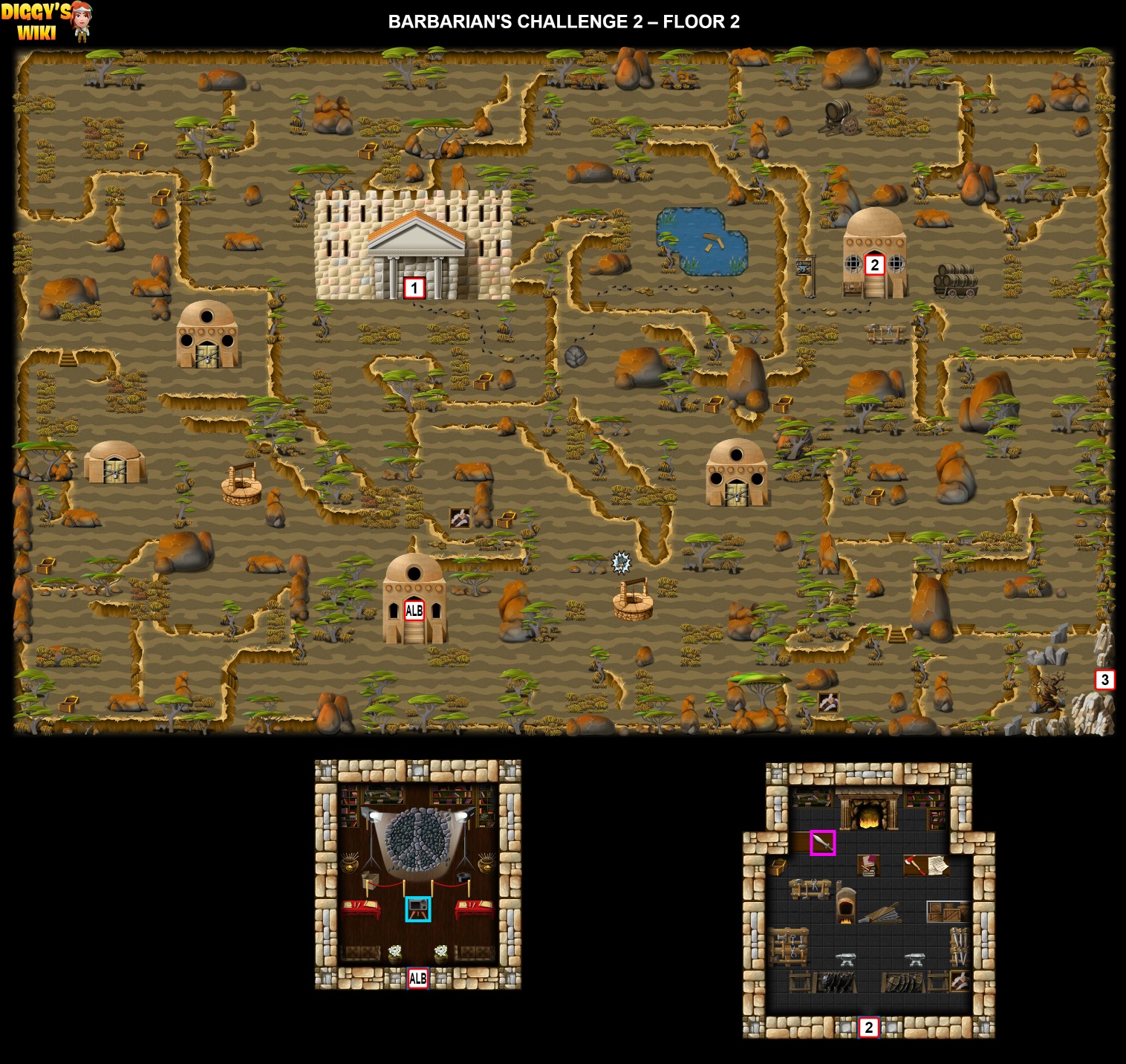 Barbarian's Challenge 2 Map 1