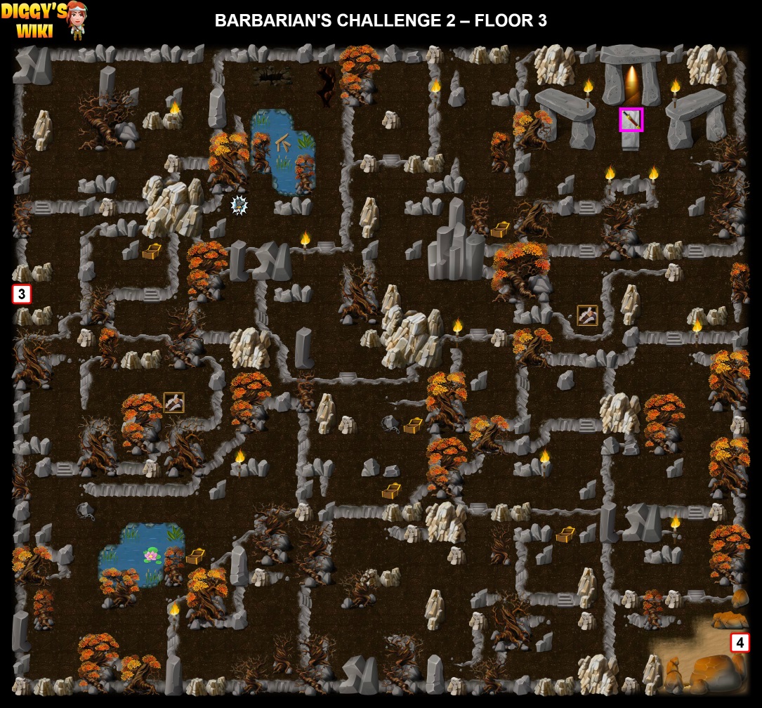 Barbarian's Challenge 2 Map 2