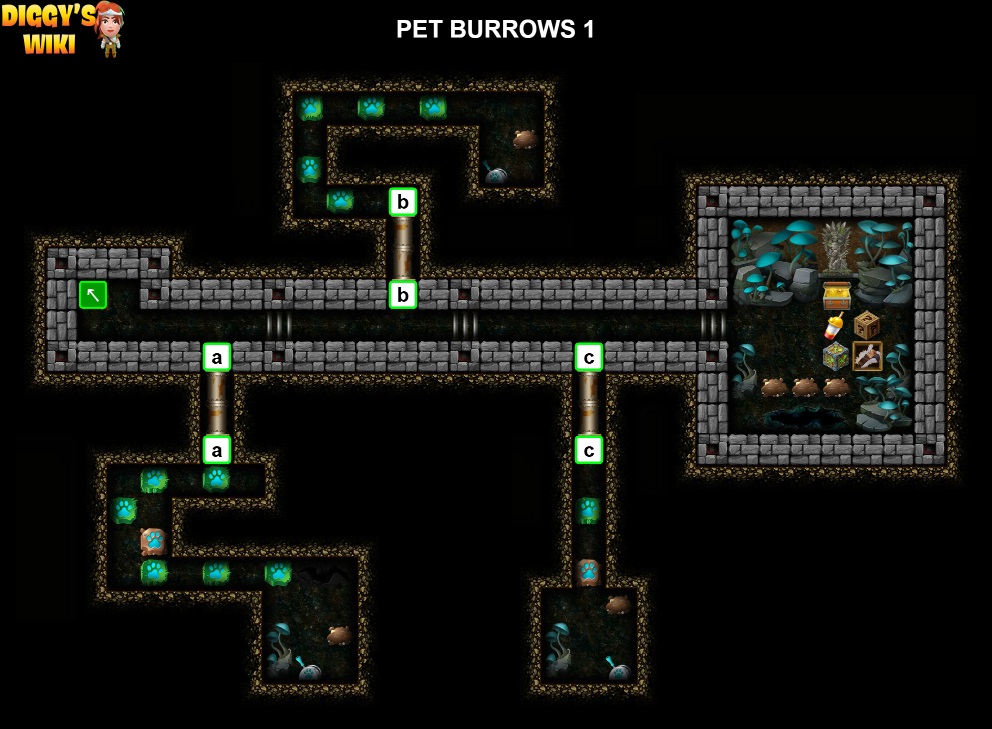 Pet Burrows 1 Map 1