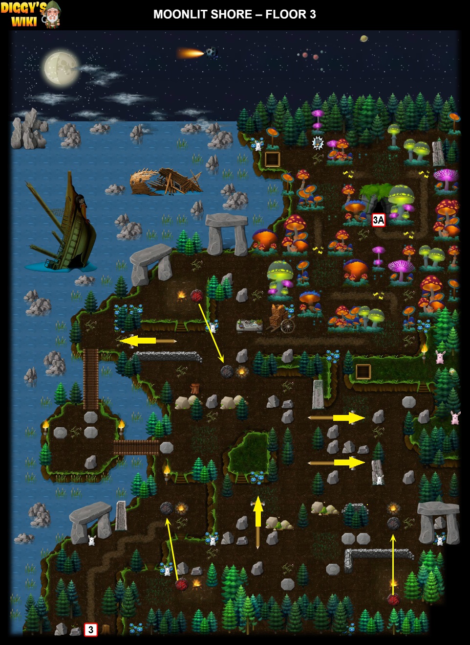 Moonlit Shore Map 2