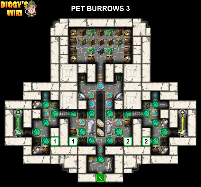 Pet Burrows 3 Map 1