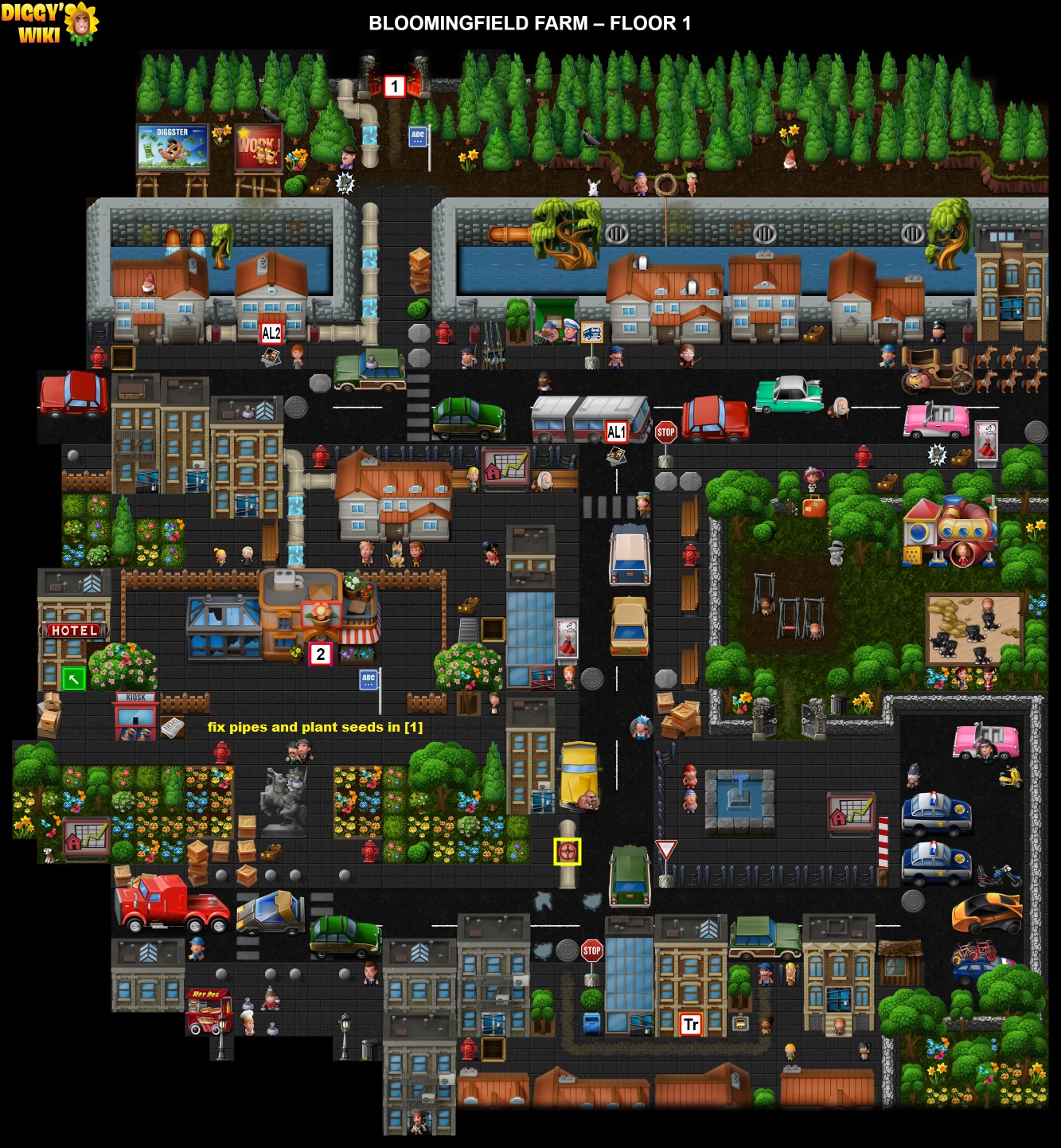Bloomingfield Farm Map 0