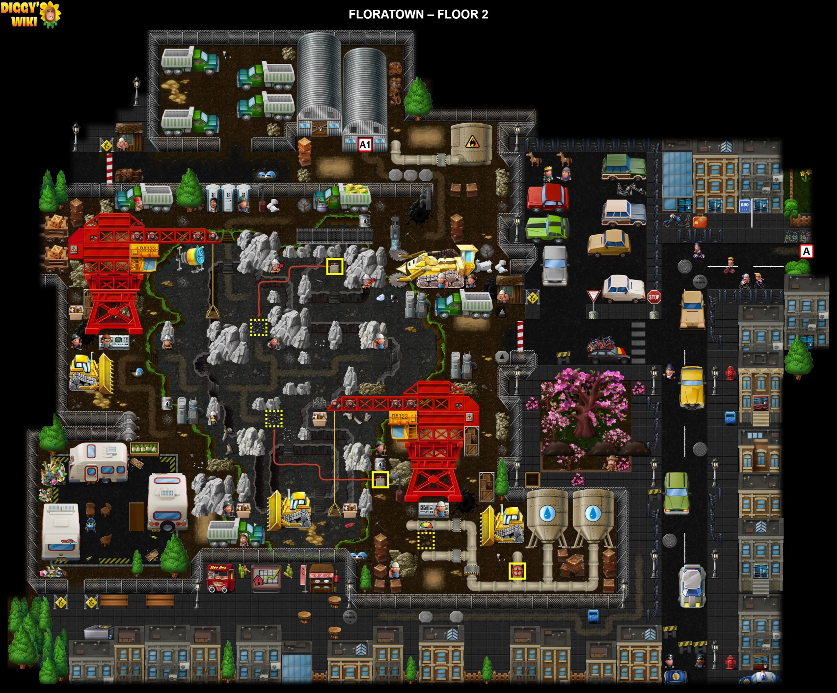 Floratown Map 1