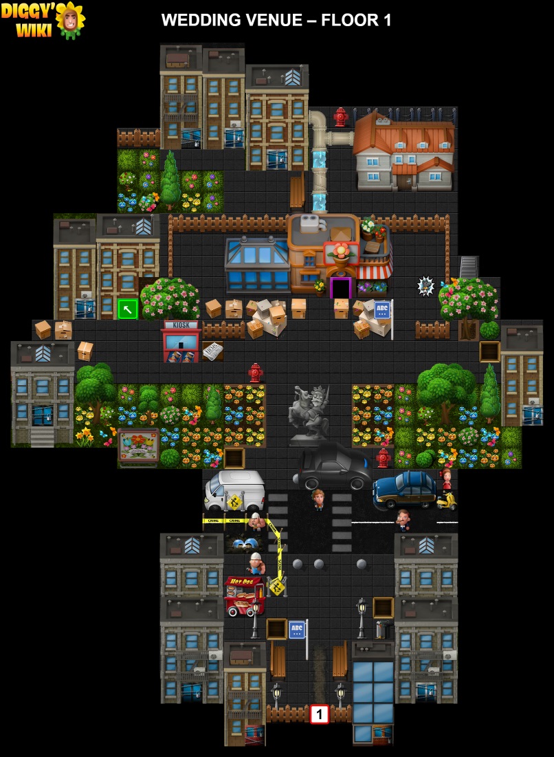 Wedding Venue Map 0