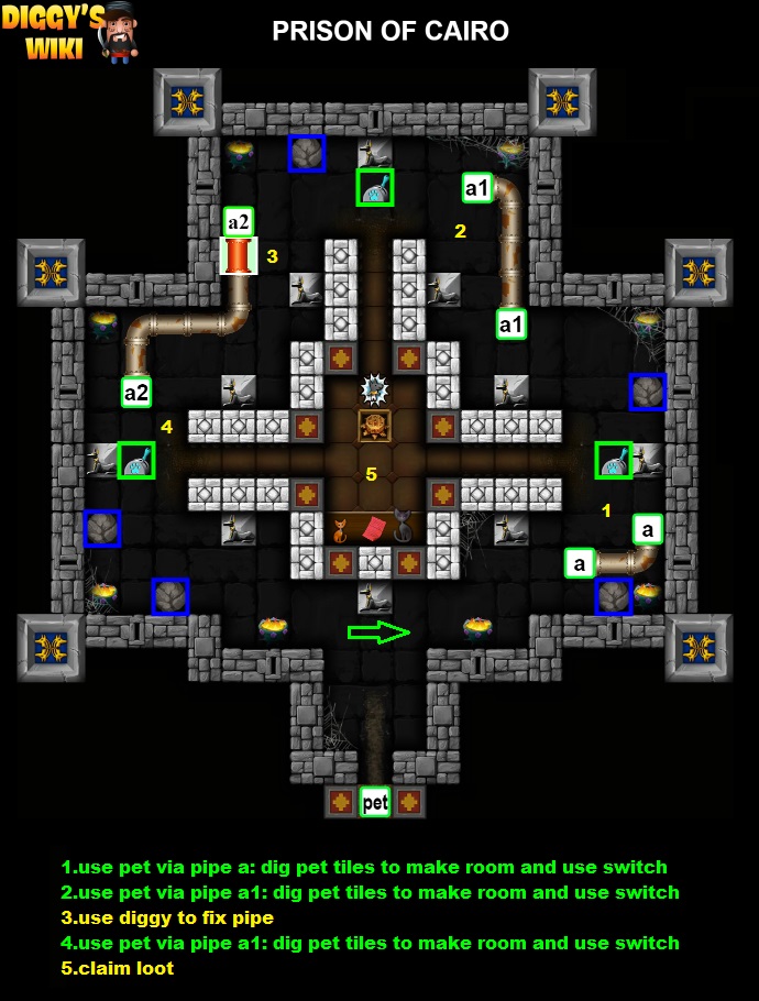 Prison Of Cairo Map 2