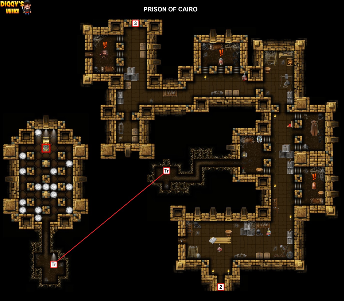 Prison Of Cairo Map 3