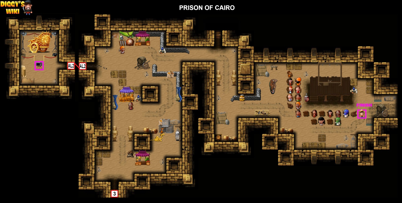 Prison Of Cairo Map 4