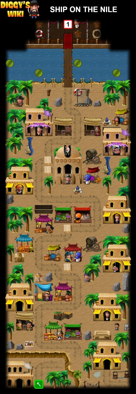 Ship On The Nile Map 0