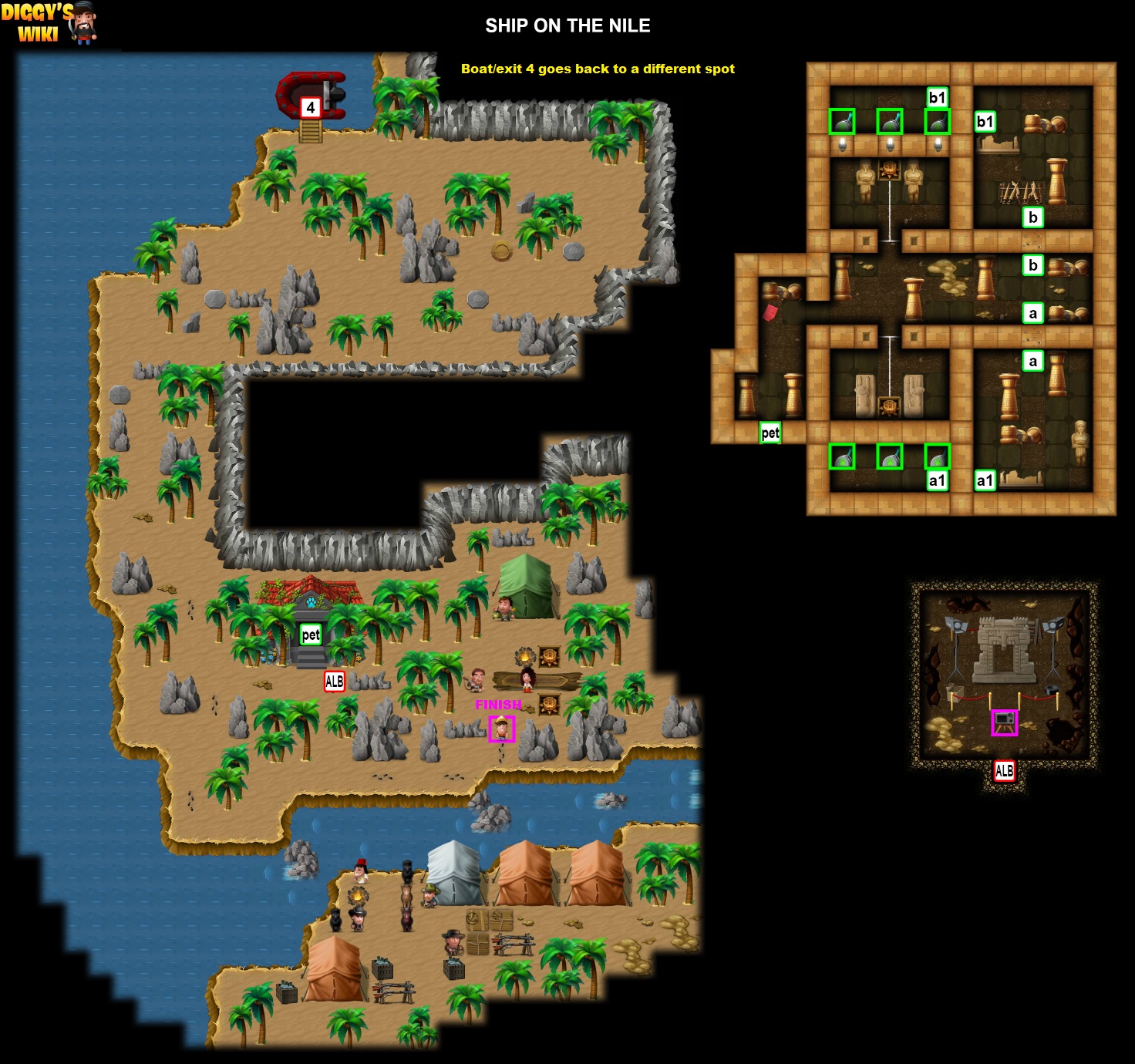 Ship On The Nile Map 4