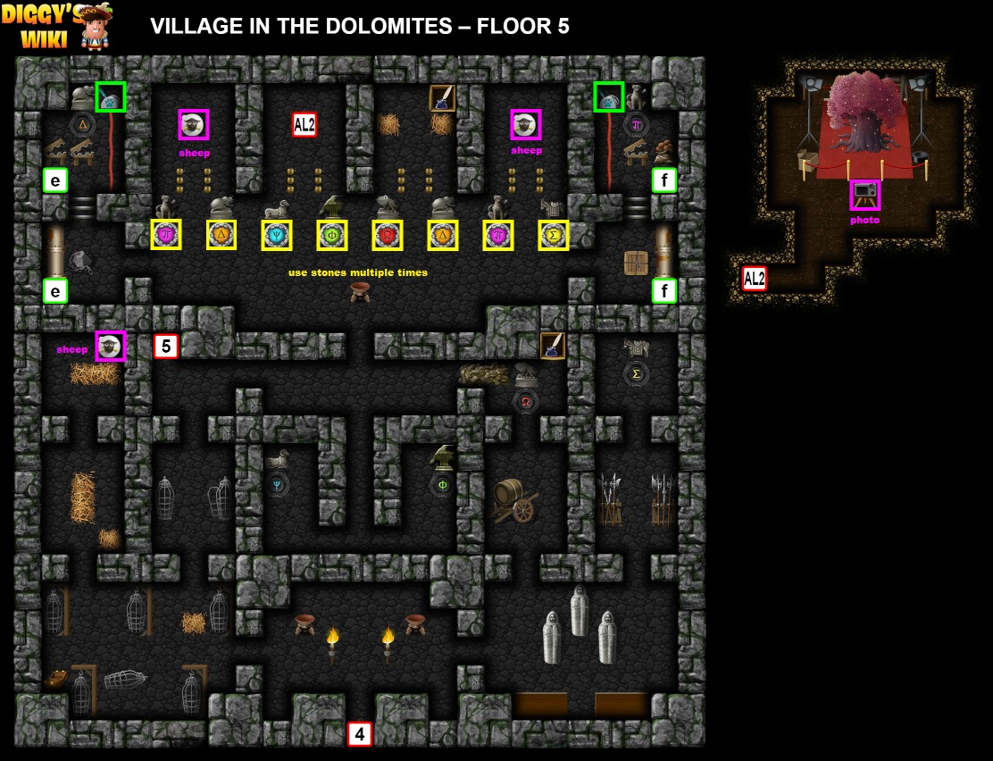 Village In The Dolomites Map 4