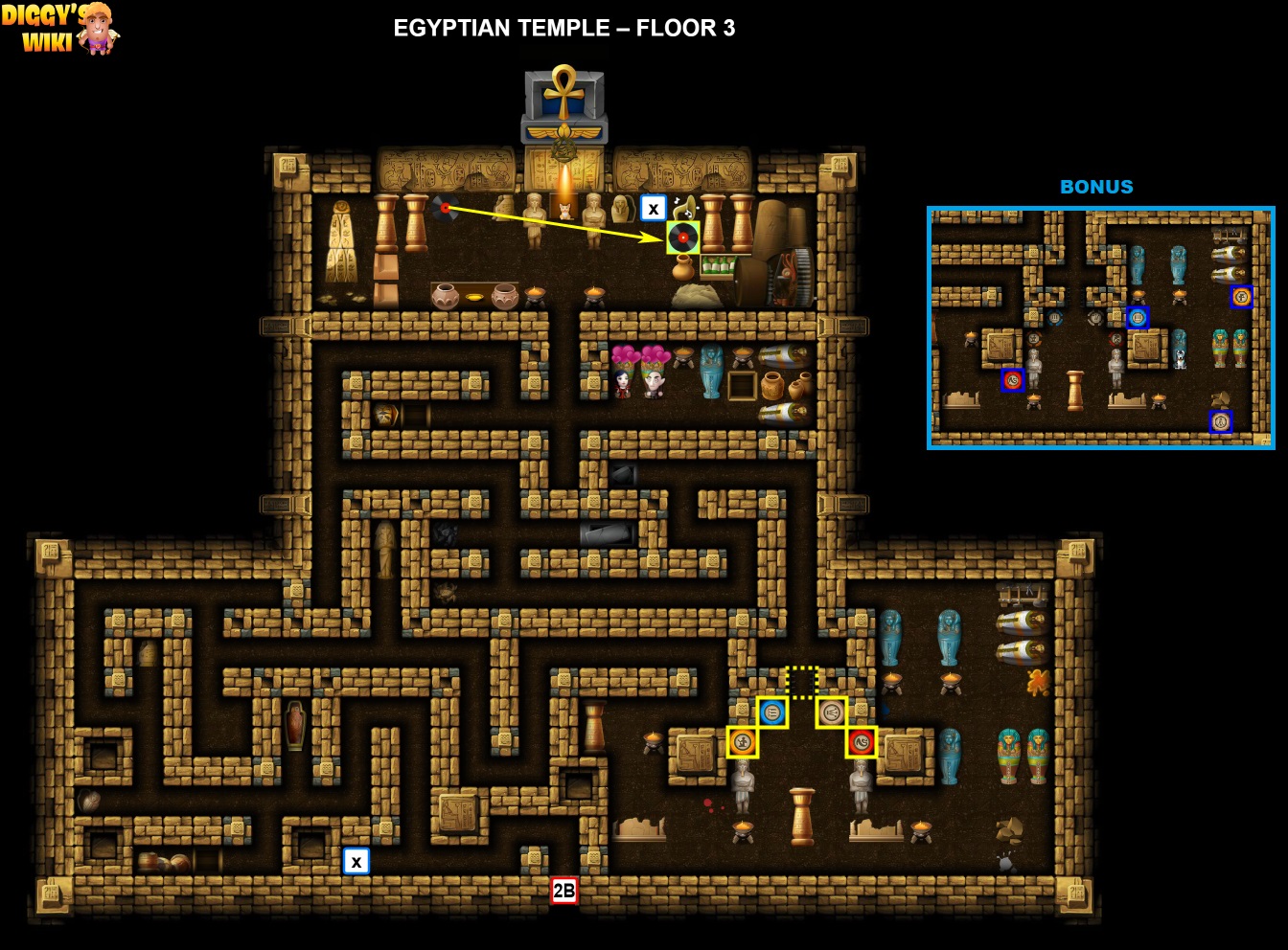 Egyptian Temple Map 3